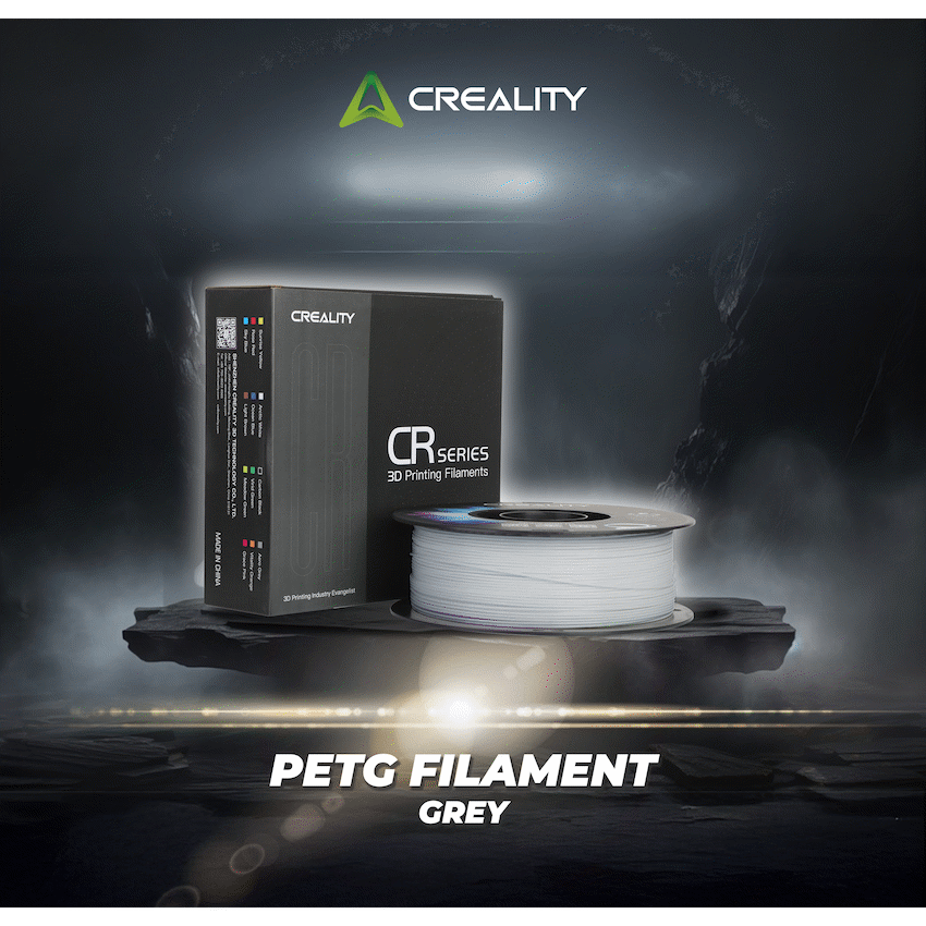 Creality 1.75mm PETG Filament - Grey 1Kg | 3301030039