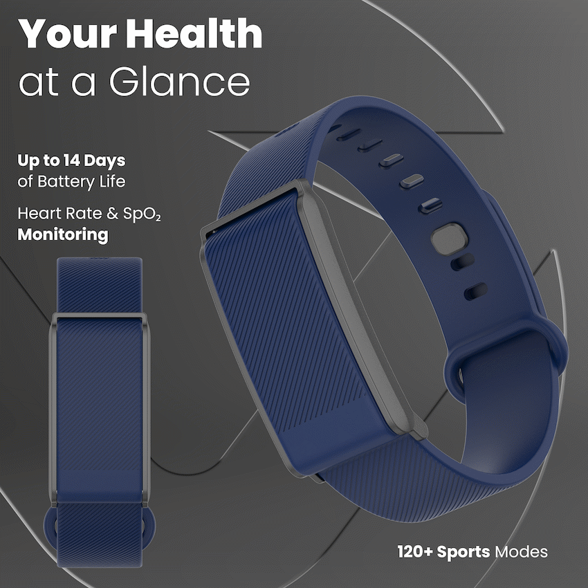 Volkano Vida Series  Smart Band -Navy | VK-5101-NV