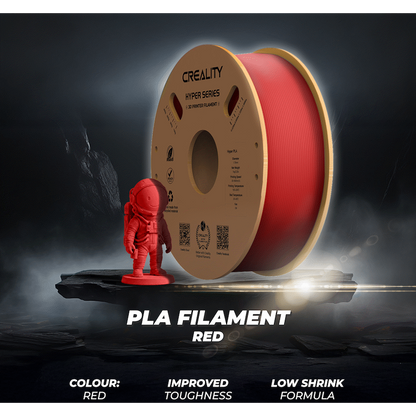 Creality 1.75mm Hyper Series PLA High-Speed Filament - Red 1Kg | 3301010342
