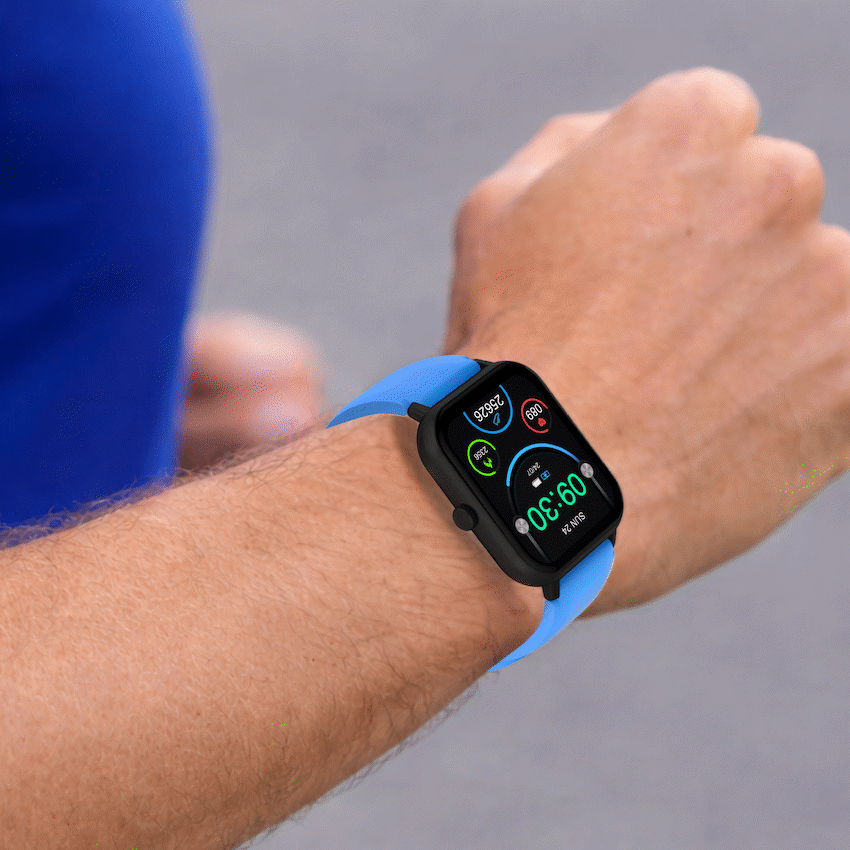 Volkano Chroma Series Smartwatch with Blue Strap | VK-5088-BL