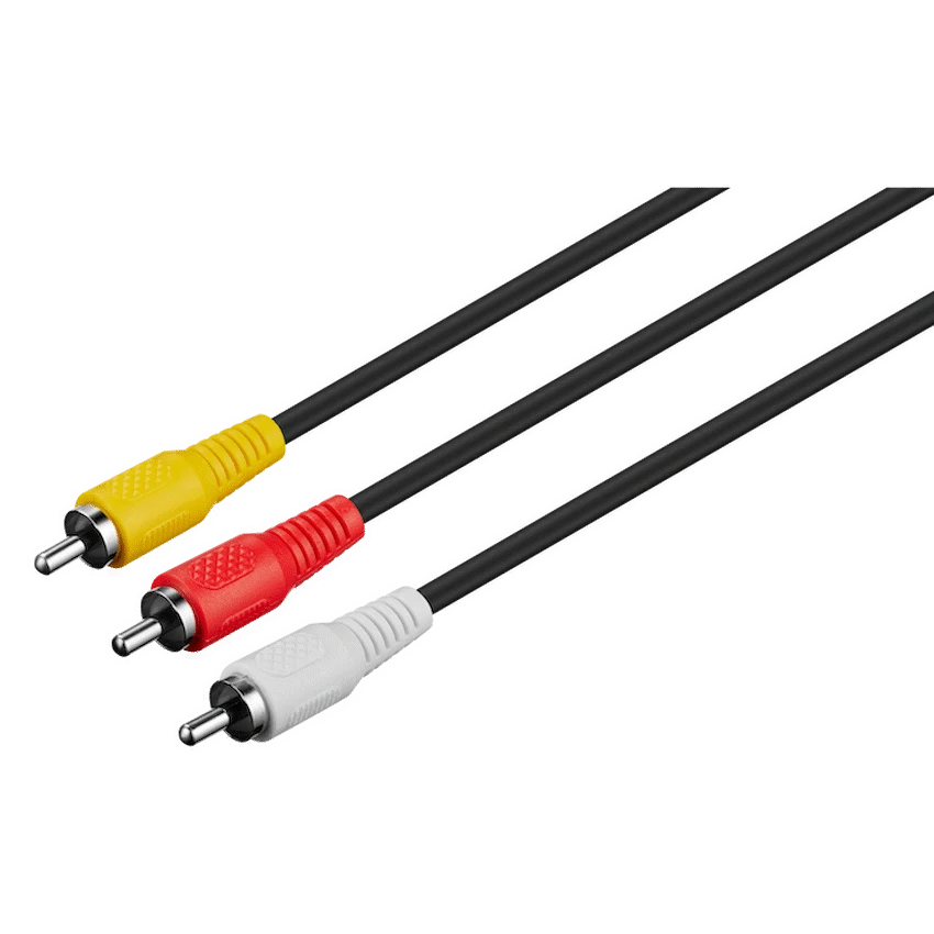 Volkano 3 RCA to 3 RCA Cable 3m | VK-4422-BK