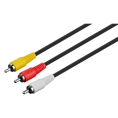 Volkano 3 RCA to 3 RCA Cable 3m | VK-4422-BK