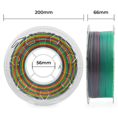 Creality 1.75mm PLA Filament - Rainbow 1Kg | 3301010010