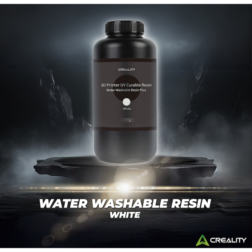 Creality Water Washable Resin Plus - White 1Kg | 3302010047