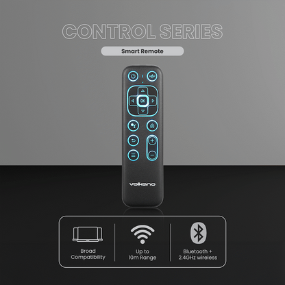 Volkano Control Series Smart Remote With Recharge | VK-20321-BK