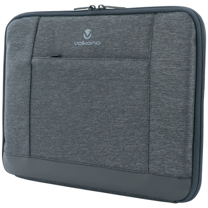Volkano Trend Series 13.3 to 14.1-Inch Laptop Sleeve - Grey | VK-9114-GR13-14