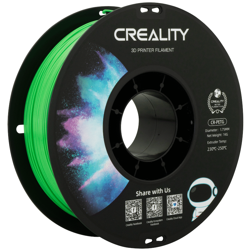 Creality 1.75mm PETG Filament - Green 1Kg | 3301030046