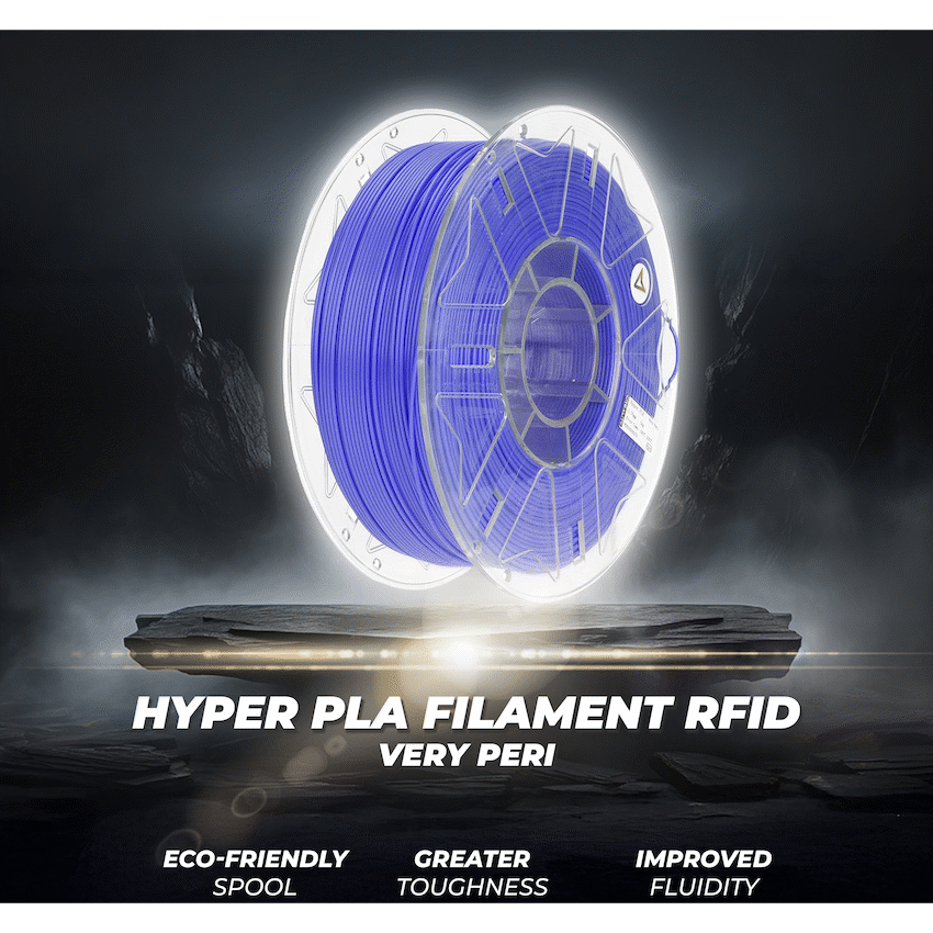 Creality 1.75mm Hyper Series PLA RFID Filament - Very Peri 1Kg | 3301010463