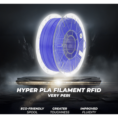 Creality 1.75mm Hyper Series PLA RFID Filament - Very Peri 1Kg | 3301010463