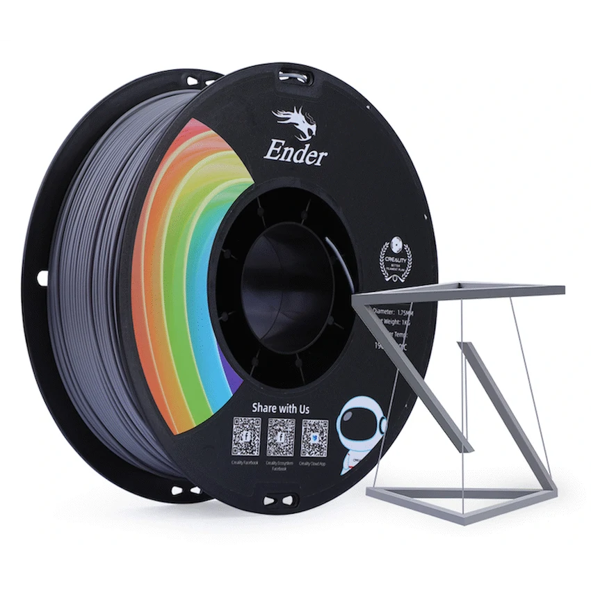 Creality 1.75mm Ender-PLA+ Filament - Grey 1Kg | 3301010308