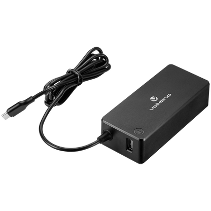 Volkano Brio Plus Series USB-C 65w Laptop Charger | VK-8052-BK
