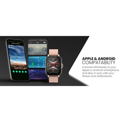 Volkano Active Tech Serene series Watch with heart rate monitor - Gold | VK-5072-GD[V2]