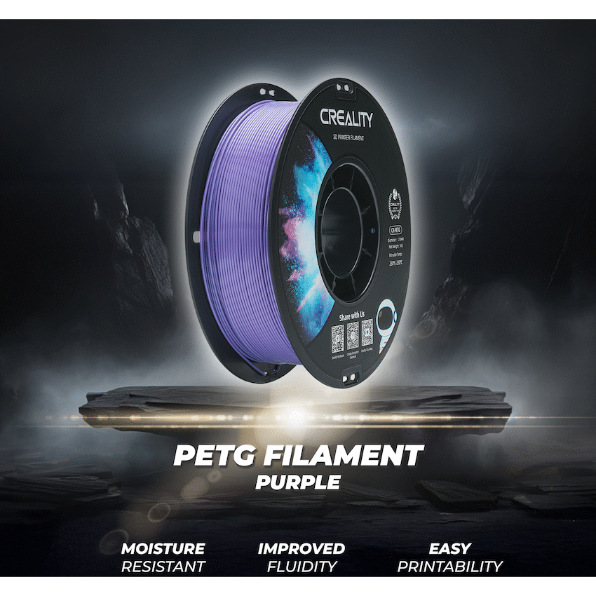 Creality 1.75mm PETG Filament - Purple 1Kg | 3301030045