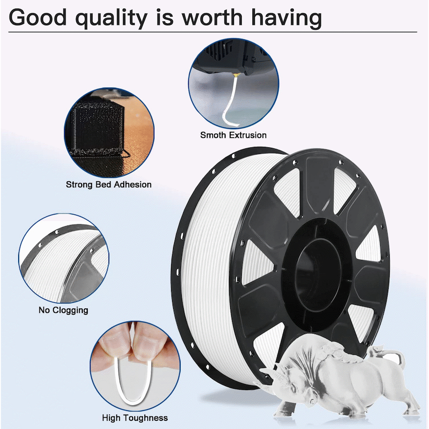 Creality 1.75mm Ender-PLA Filament - White 1Kg | 3301010121