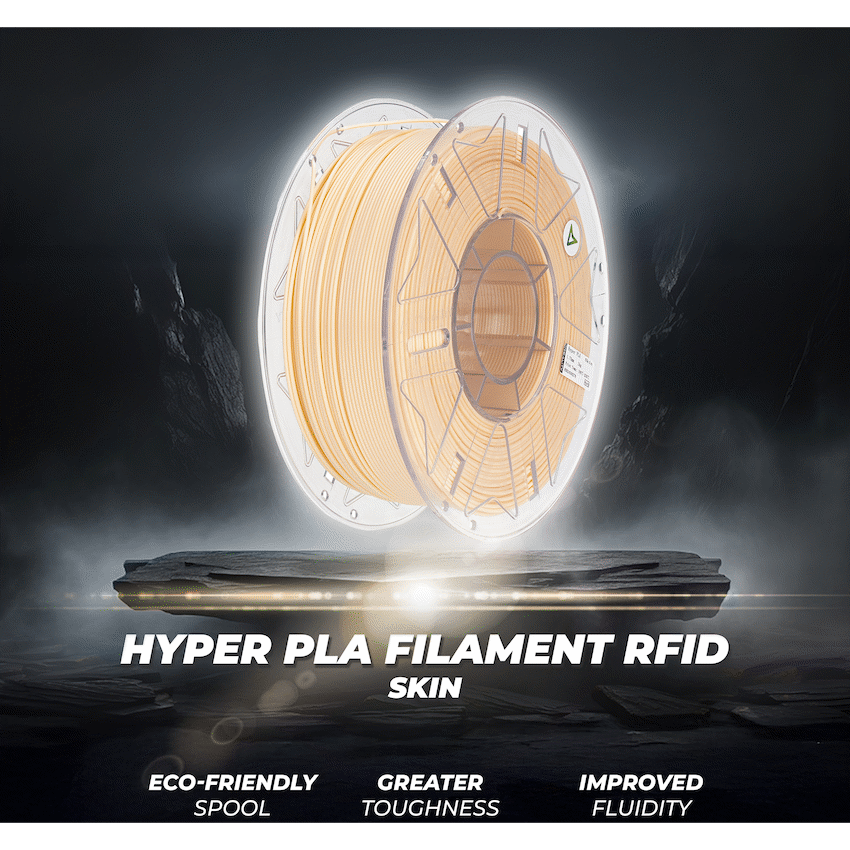 Creality 1.75mm Hyper Series PLA RFID Filament - Skin 1Kg | 3301010464