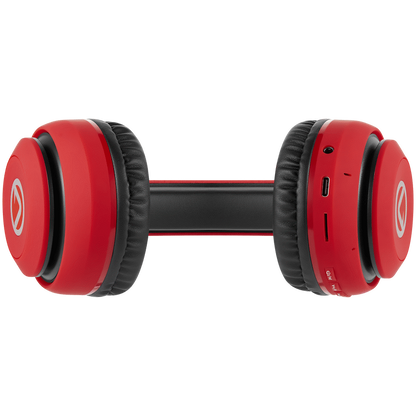 Volkano Impulse Series Bluetooth Headphones - Red | VB-VH101-RD