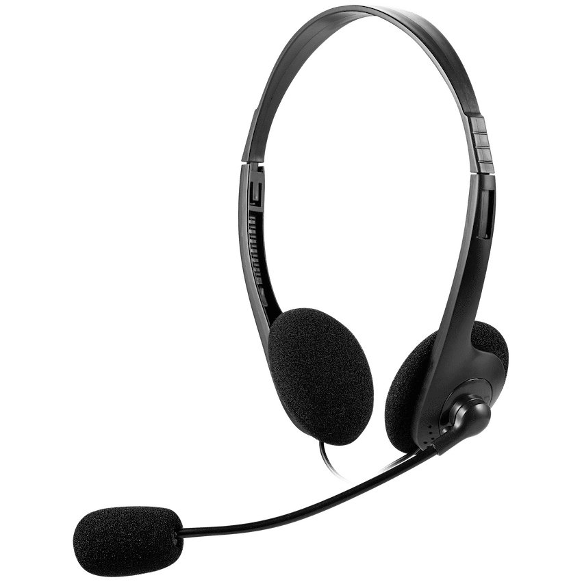 Volkano Chat 2 Stereo Headset with Boom Microphone | VK-20151-BK