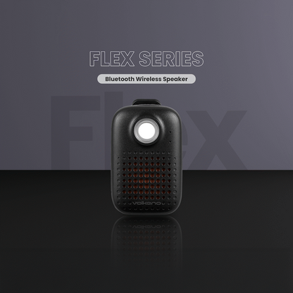 Volkano Flex Bluetooth Wireless Speaker - Black | VK-3010-BK