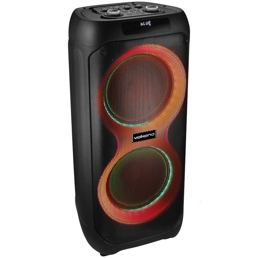 Volkano Ultra Dual 12" Party Speaker | VK-3904-D12-BK