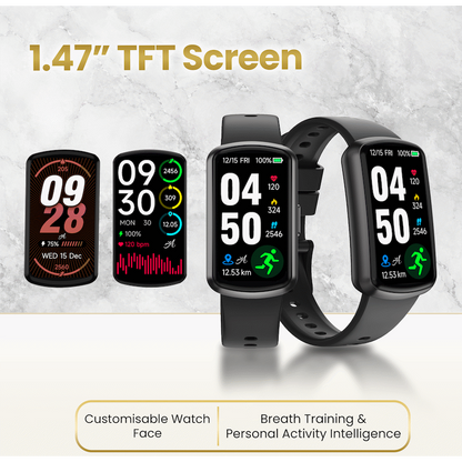 Volkano Ayla Collection Fitness Smartwatch - Black | VAC2-5103-BK
