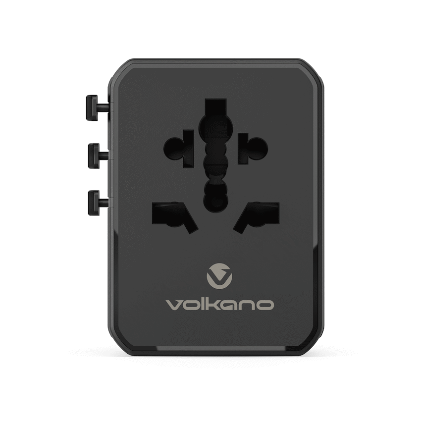 Volkano Jetsetter series 70W PD Travel Adaptor | VK-8027-70-BK