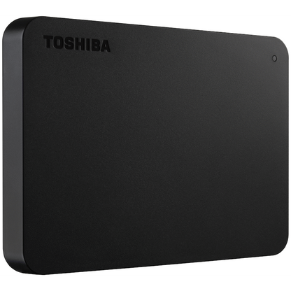 Toshiba Canvio Basics 1TB 2.5" Portable External Hard Drive USB 3.2 Gen 1 (Black) | HDTB510EK3AA