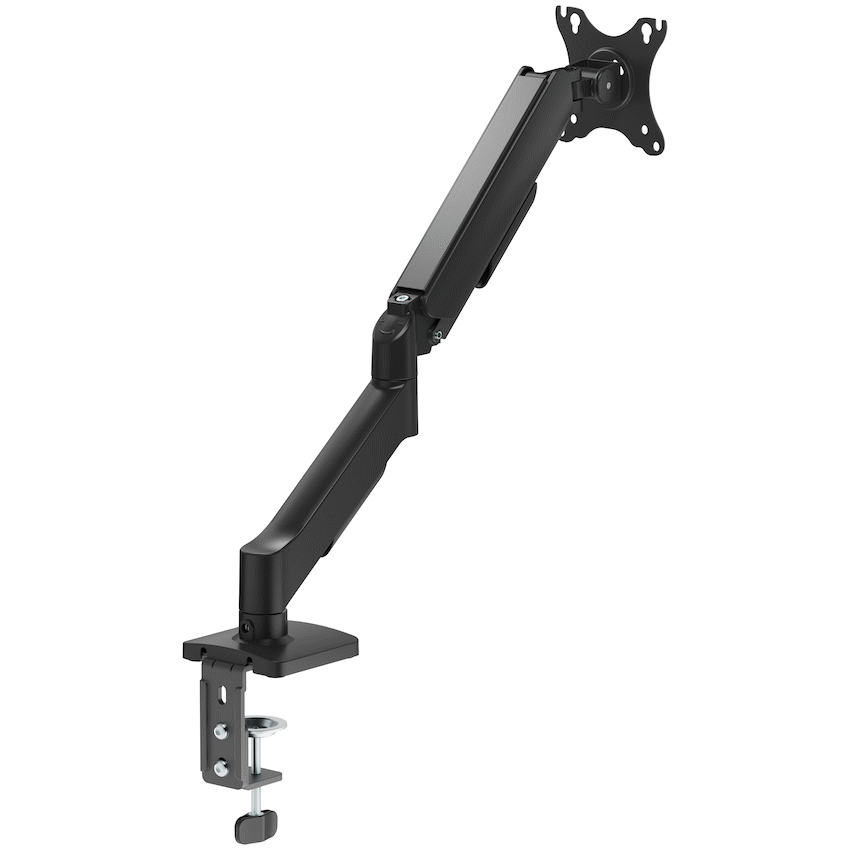 Volkano Steel Series Full Motion Single Monitor Desk Mount 17" - 32" | VK-4038-BK