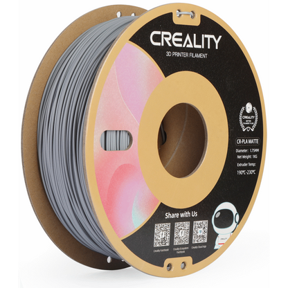 Creality 1.75mm PLA Matte Filament - Grey 1Kg | 3301010299