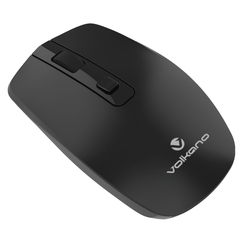 Volkano Granite Series Rechargeable Wireless Mouse - Black | VK-20196-BK