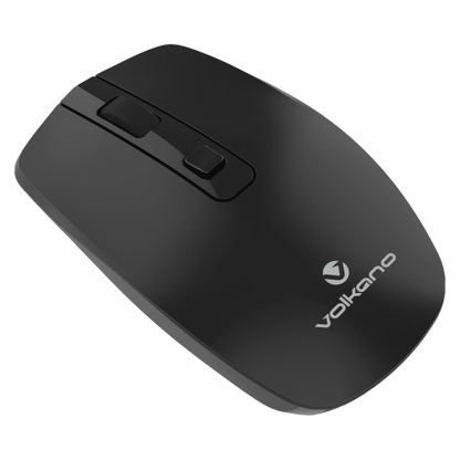 Volkano Granite Series Rechargeable Wireless Mouse - Black | VK-20196-BK
