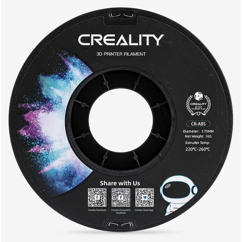 Creality 1.75mm ABS Filament - Red 1Kg | 3301020032