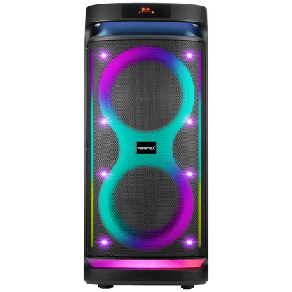 VolkanoX Paramount Series 8" Bluetooth Party Speaker - 80w | VK-3140-BK