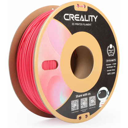 Creality 1.75mm PLA Matte Filament - Strawberry Red 1Kg | 3301010300