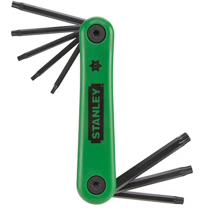 Stanley Folding Torx Key Set, T9-T40 | 4-69-263