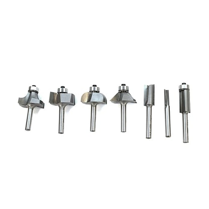 Whiteside 7Pc Basic Router Bit Set, 1/4" SHANK | 402