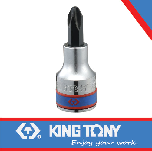 KING TONY SOCKET BIT 1/2" PHILLIPS BIT #4 X 60MM | 402104