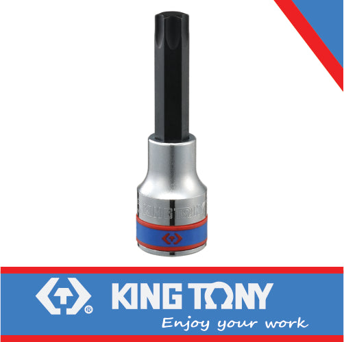 KING TONY SOCKET 1/2" TORX BIT T27 X 80MM | 403327