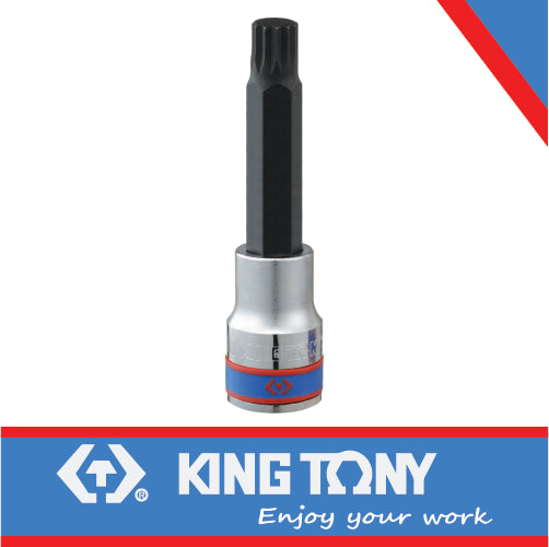 KING TONY SOCKET 1/2" SPLINE BIT 6 X 80MM | 403606