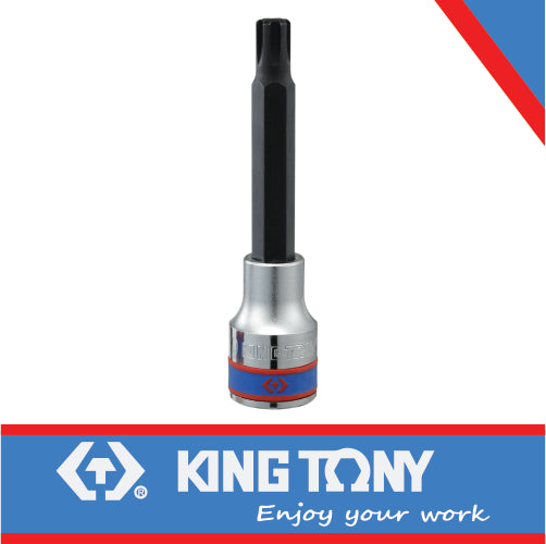 KING TONY SOCKET 1/2" RIBE BIT 16 X 100MM | 404916