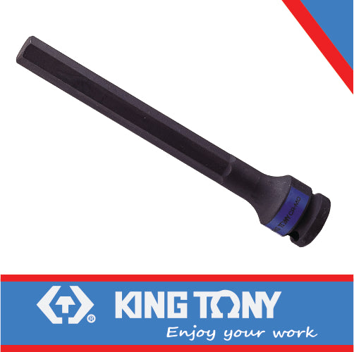 KING TONY SOCKET 1/2" IMPACT HEX LONG H12 X 150MM | 407512M