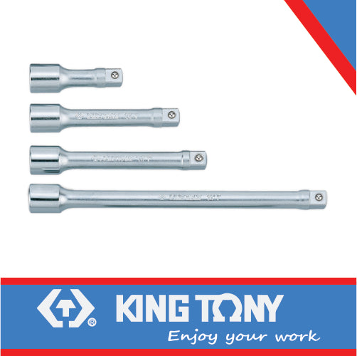 KING TONY EXTENSION BAR SET 1/2"DR 4PCS | 4104PR