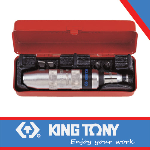 KING TONY IMPACT DRIVER SET 1/2" 6PC | 4112FR