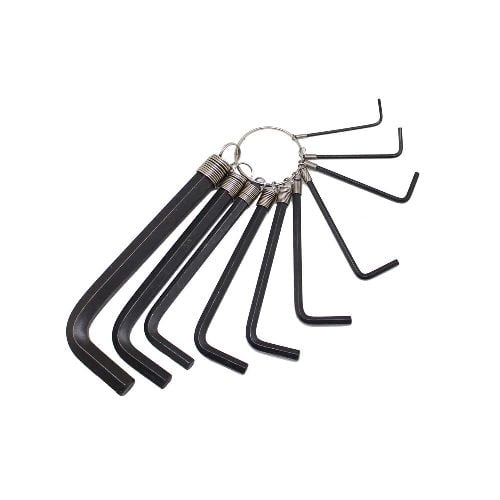 Crownman Allen Key Set 1.5-10mm Black 10pc (420510)