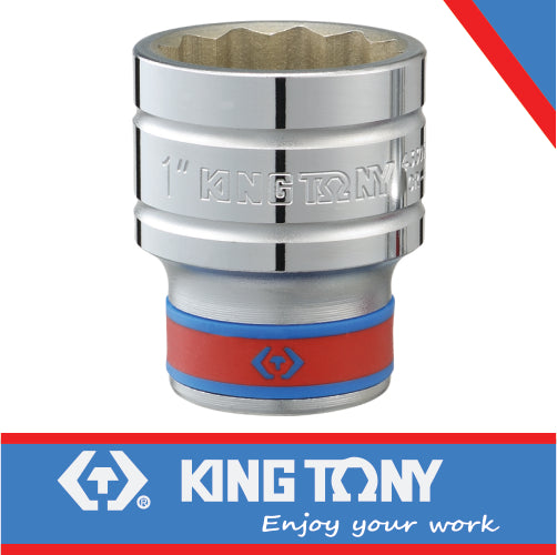 KING TONY SOCKET STANDARD 1/2" X 15/16" 12P | 433030S