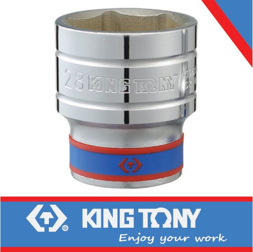 KING TONY SOCKET STANDARD 1/2" X 9MM 6P | 433509M