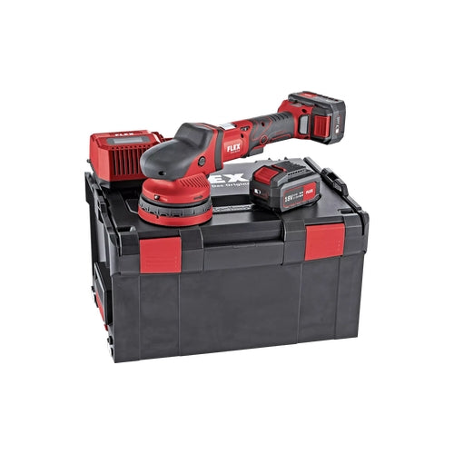 FLEX XCE 8 125 18.0-EC/5.0 Set Brushless Cordless Random Orbital Polisher 125mm - 18V | 438413