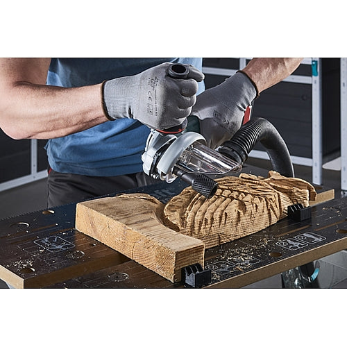 Wolfcraft Cylindrical Rasp for Angle Grinder, Ø 31.5mm | 4385000