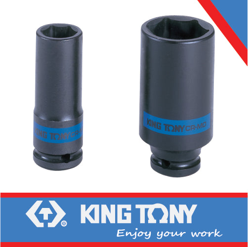 KING TONY SOCKET 1/2" DEEP IMPACT X 28MM 6P | 443528M