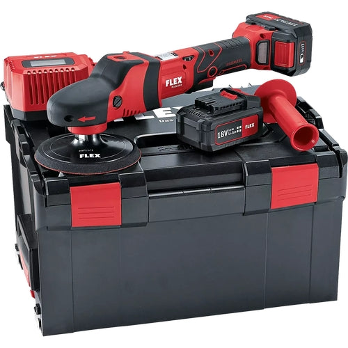 FLEX PE 150 18.0-EC/5.0 Set Brushless Cordless Rotary Polisher 150mm - 18V | 447153