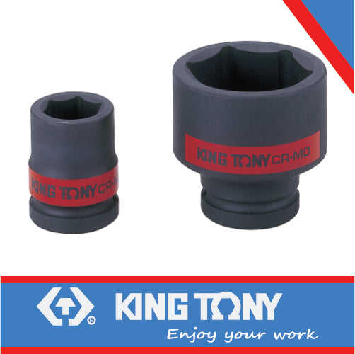 KING TONY SOCKET 1/2" STANDARD IMPACT X 1/2" 6P | 453516S